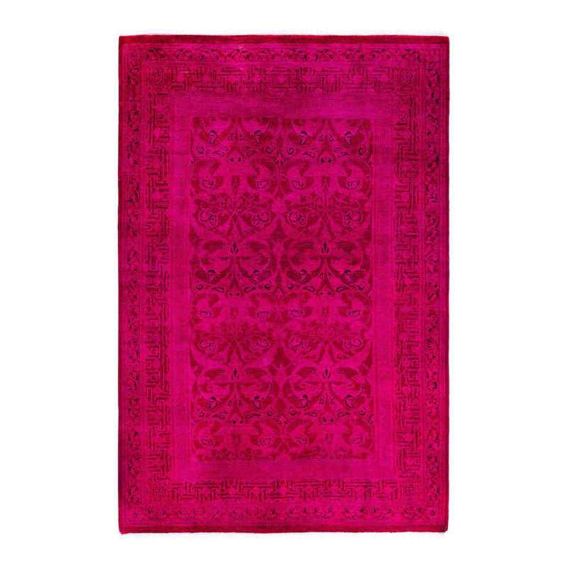 Tapis unique en laine 4 pi 2 po x 6 pi Savvy
