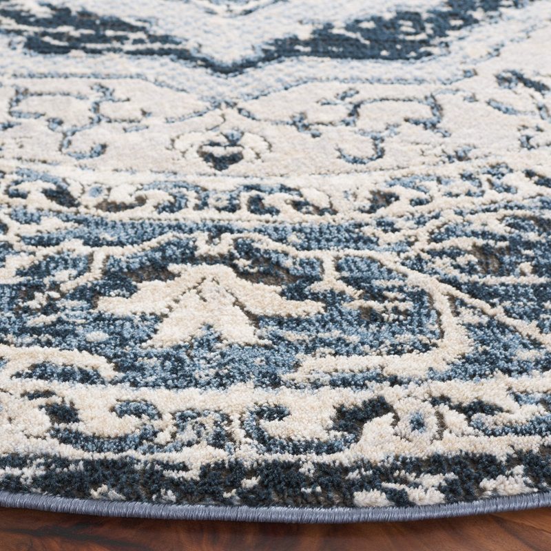 Jareena Performance Oriental Rug, Round 6'7"