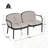 Outdoor Patio PP 3PCS Chair Set-1889289638