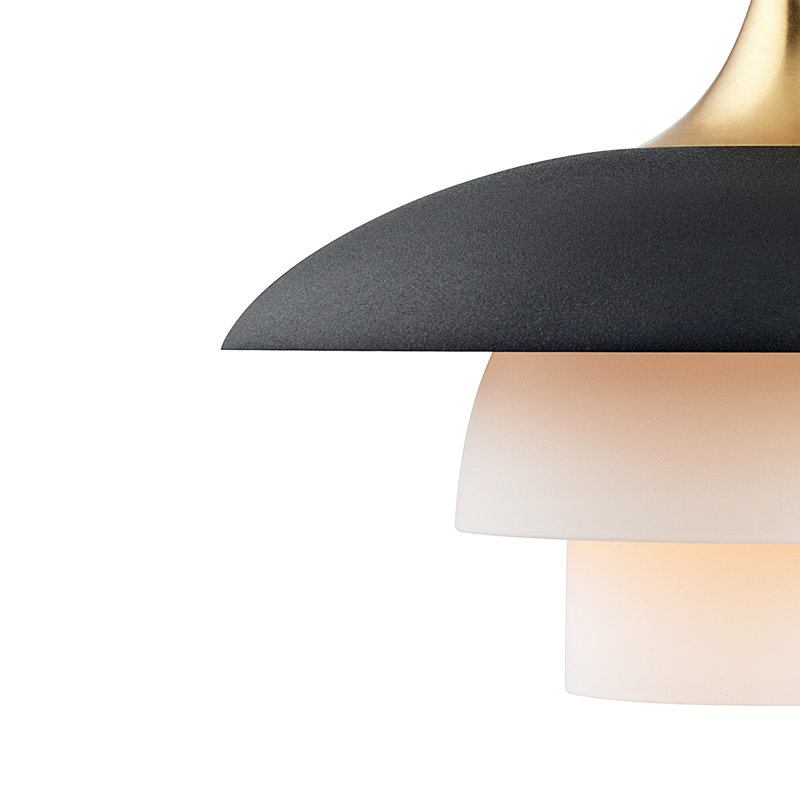 Barron 1 - Light Armed Sconce, Aged Brass