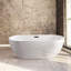 1501.1mm x 718.8mm Freestanding Soaking Acrylic Bathtub-1651108715