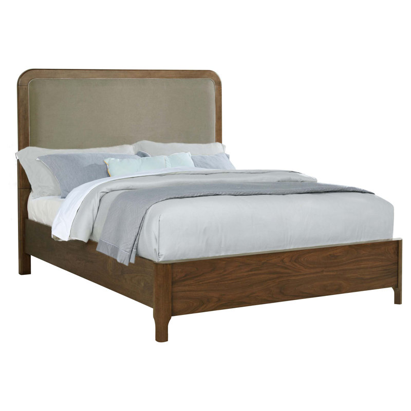 Verona Upholstered Queen Panel Bed
