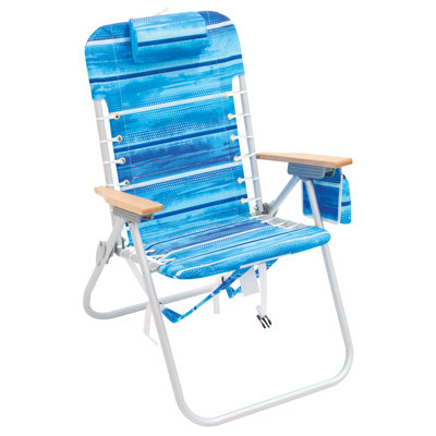 Chaise de plage pliante à 4 positions Lizbeth