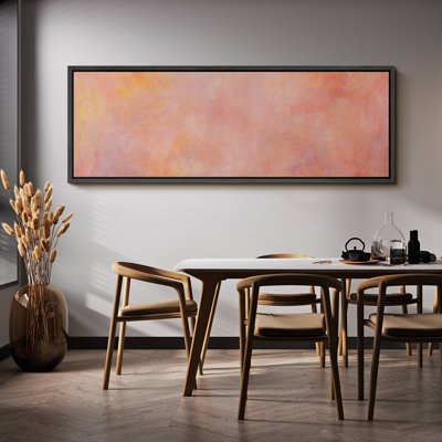 Grande impression sur toile encadrée, reproduction abstraite pour décoration intérieure moderne