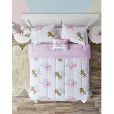 Unicorns Wish Juvenile Comforter Set
