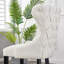 Caesar Velvet Dining Chair - Ergonomic Upholstered Curved Back with Solid Wooden Legs - Modern Side Chair for Living Room Dining Room-1100677275-1157841303