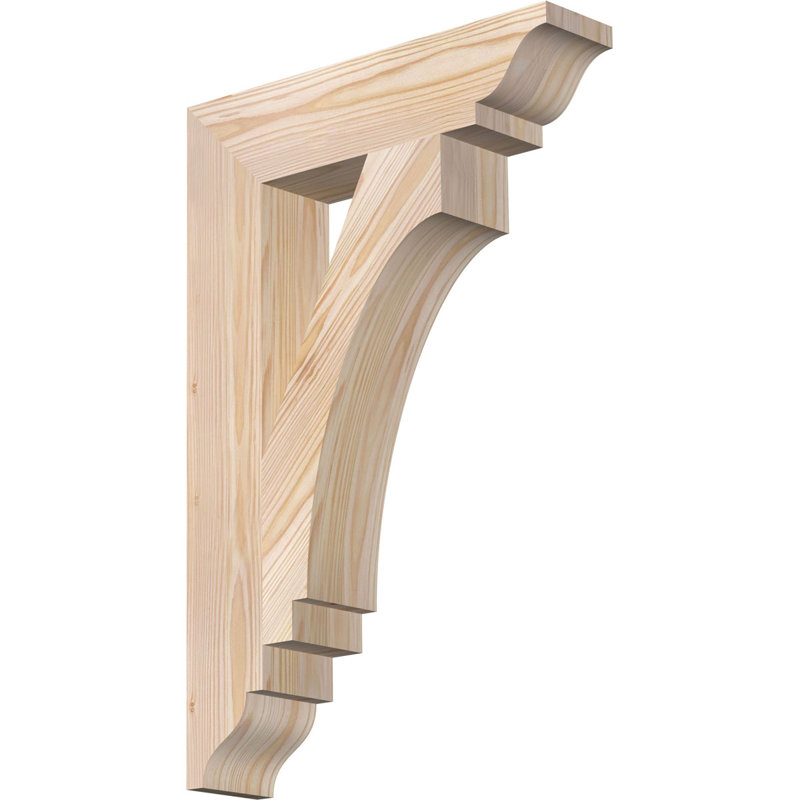 Support impérial traditionnel, H 24 po x l 3,5 po x P 16 po, Douglas (lisse)