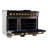 Gemstone™ KED 483 Series 48" 4.2 Cubic Feet Liquid Propane Freestanding Convection Range
