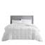 Ensemble de literie confortable, satin de coton, isolation sans plumes