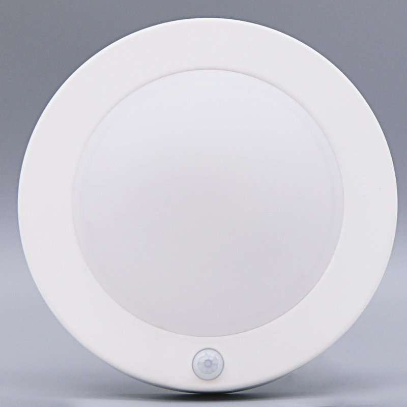 6 Inch LED Closet Light, Ultra-Thin Motion Sensor Lighting Fixture, 5000K Daylight, 10W 700LM, Dimmable, Modern Round Ceiling Light for Closet, Hallway, Basement, Indoor Use, ETL Certified