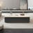 Modern rectangular rock plate coffee table-108494210