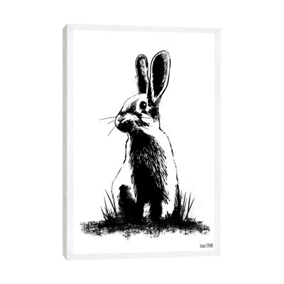 Farmhouse Rabbit 1 Piece Painting on Canvas