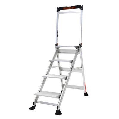 Échelle step 4 marches en aluminium avec capacité de charge de 375 lb Jumbo