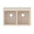 Quartz Classic 33" x 22" x 9-1/2" Double Basin Drop-in Kitchen Sink-17357875