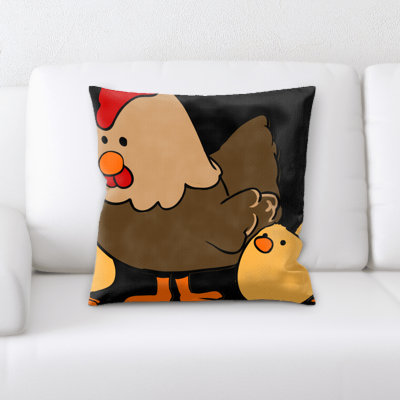 Microsuede Throw Pillow