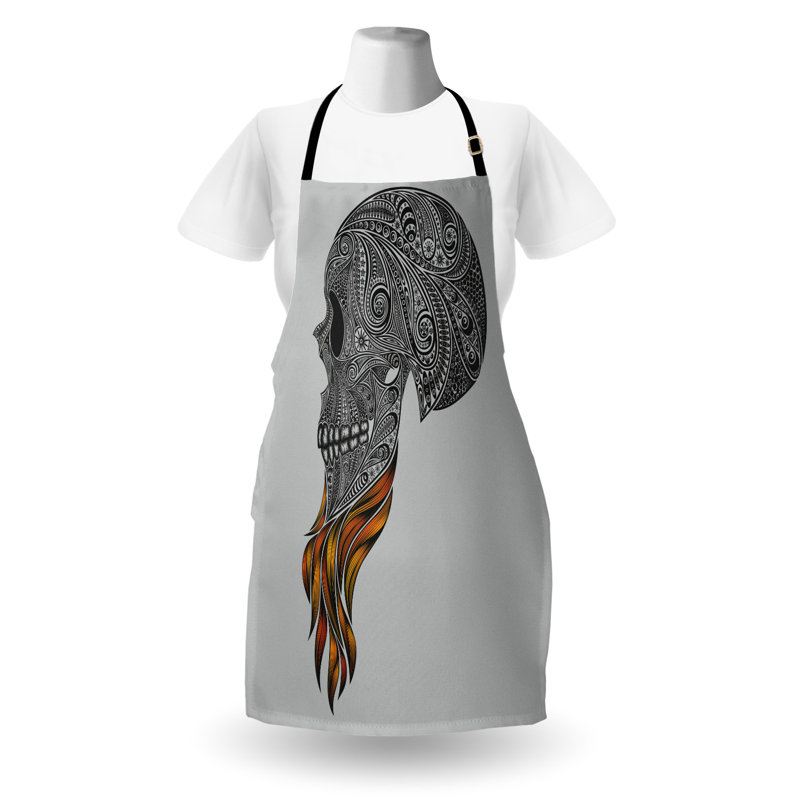 No Pattern Bib Apron