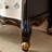 High cabinet painted art drawer accent chest