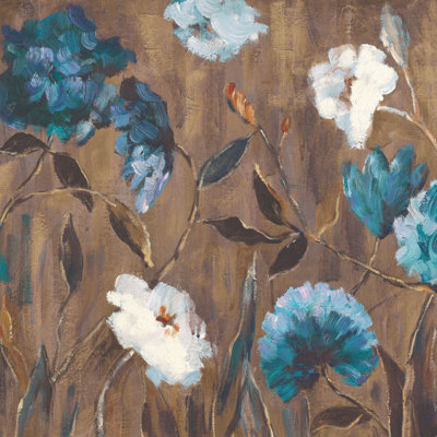 New Blue 3 - Wrapped Canvas Painting
