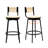 Fowler Fabric Upholstered Bar Stools