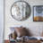 Round Mirror with Metal Frame