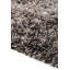 Tapis de zone grise lurex fait main poils longs Alkmaar