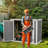 3-Door Outdoor Garden Resin Storage Shed