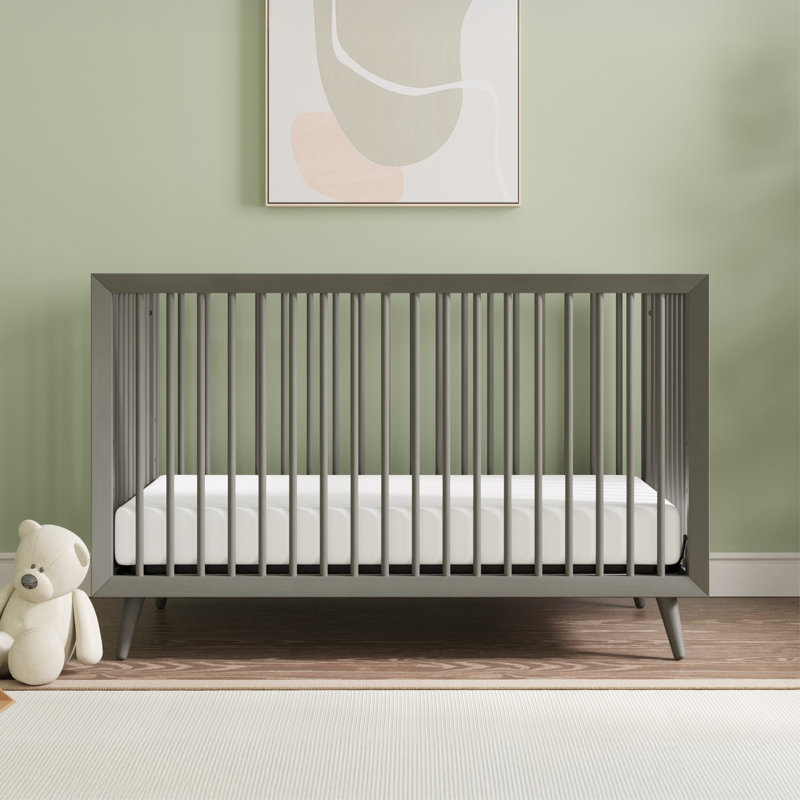 Lit de bébé convertible 4-en-1 Cranbrook, gris