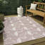 Tapis d'intérieur / extérieur rose / crème deux tons Cindia-1018871949