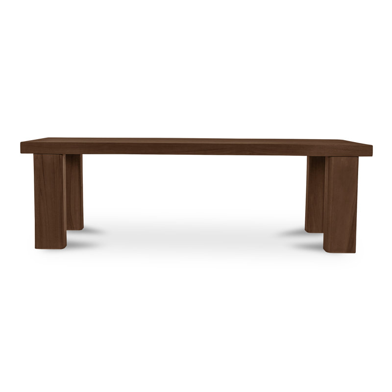 Marina Outdoor Teak Dining Bench