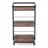 Multi-tier Salon Cart with Universal Wheels and Iron Rail