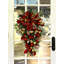 Holiday Door Swag and UV Rated Boxwood Drop-In