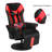 Inbox Zero Reclining Ergonomic Swiveling PC & Racing Game Chair with Built-in Speakers and Footrest-1443260510