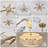 6-Light Shell Drum Chandelier