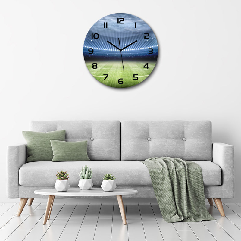Jerrilee Glass Wall Clock
