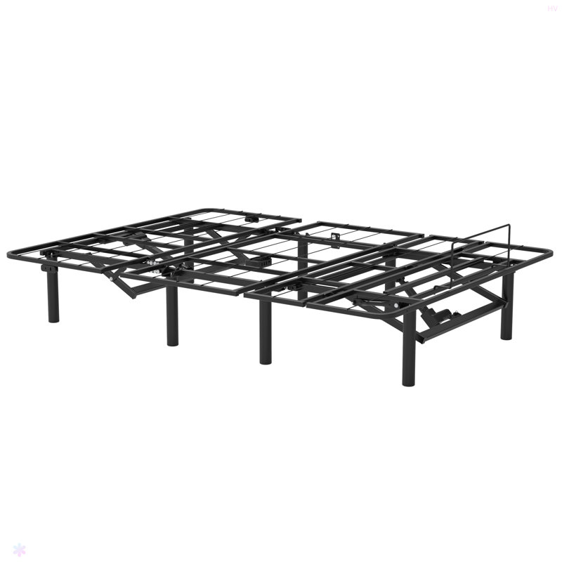 Adjustable Bed Base Frame Head And Foot Incline Quiet Motor Queen Size Zero Gravity, Dual USB A+C Ports, Remote Control With ZG And Memory Keys