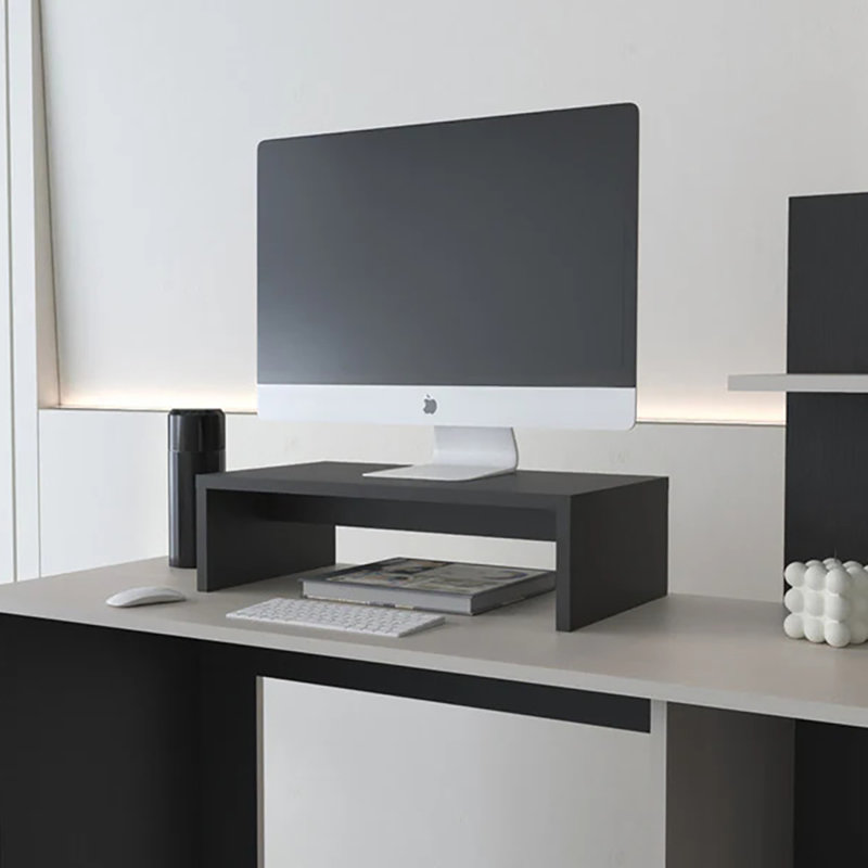 Socle pour écran d'ordinateur, Noir