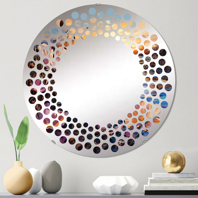 Circle Wall Mirror, 23.6" x 23.6"