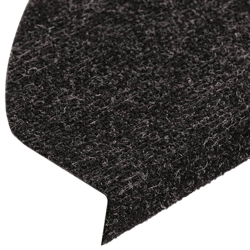 Cuesta Anthracite Stair Tread, Half-Round 22.5cm x 65cm