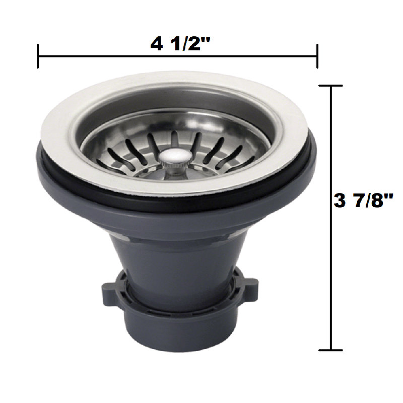 Basket Strainer, Stainless Steel
