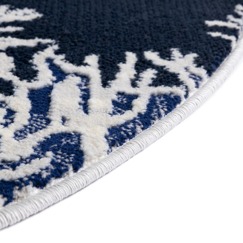 Signild Indoor Rug, Round 7'