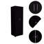 Armoire Armoire H 70,8 ", deux tablettes, tringle, armoire double porte