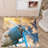 Exquisite Printed Rug with Soft Pile Featuring an Elegant Floral and Leafy Design Ideal for Enhancing the Aesthetic Appeal of Your Home Living Space-1778382945