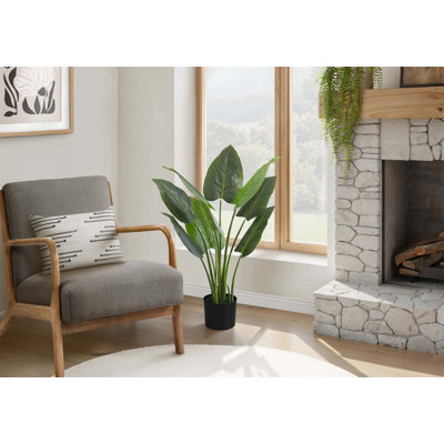 Aureum artificiel d'intérieur avec de vraies feuilles de toucher, en pot pour décorer la maison ou le bureau, ajoutant de la verdure réaliste