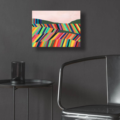 «Rainbow Fields I» par Regina Moore