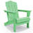 HDPE Foldable Steel Adirondack Chair-2031217976