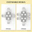 Table de cuisine extensible Nordic Style-802158510