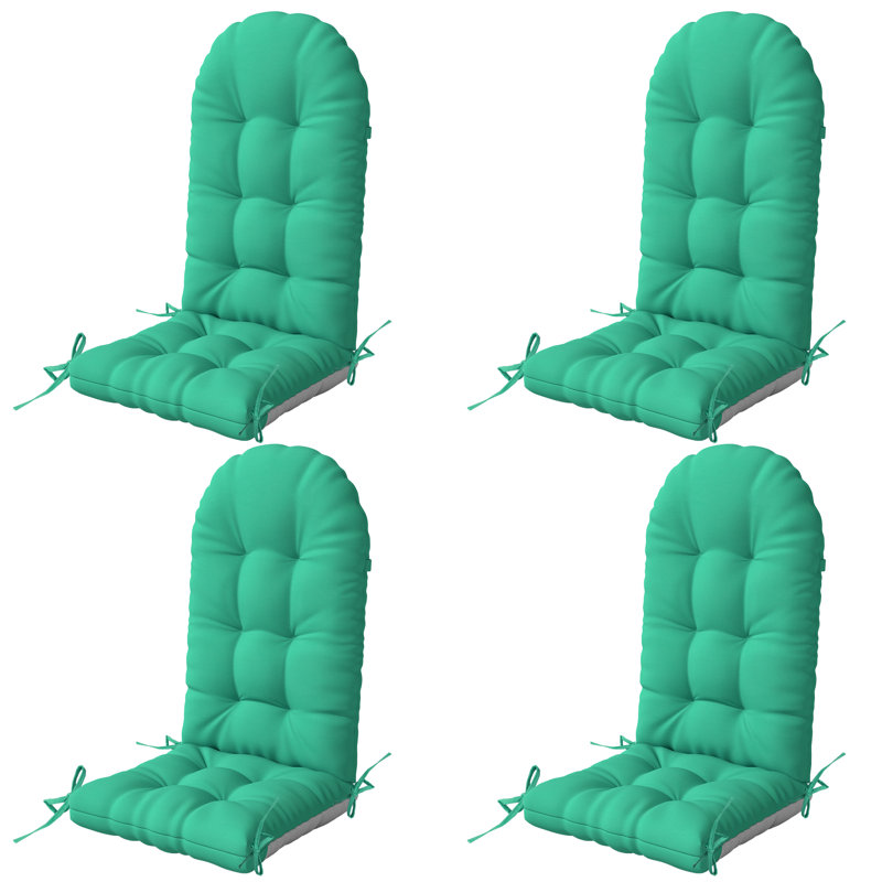 Outdoor/Indoor 5“ Dining Chair Seat Back Cushion, Sea Green