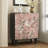 16 Pair Solid Wood Shoe Storage Cabinet