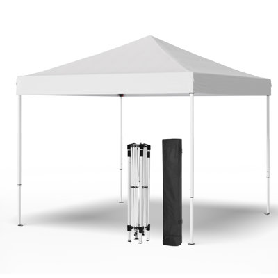 10x10 Pop Up Canopy Tent, Instant Shade Tent, Easy To Set Up Outdoor Canopy, Portable Gazebo Shelter For Beach, Events, Parties, Camping