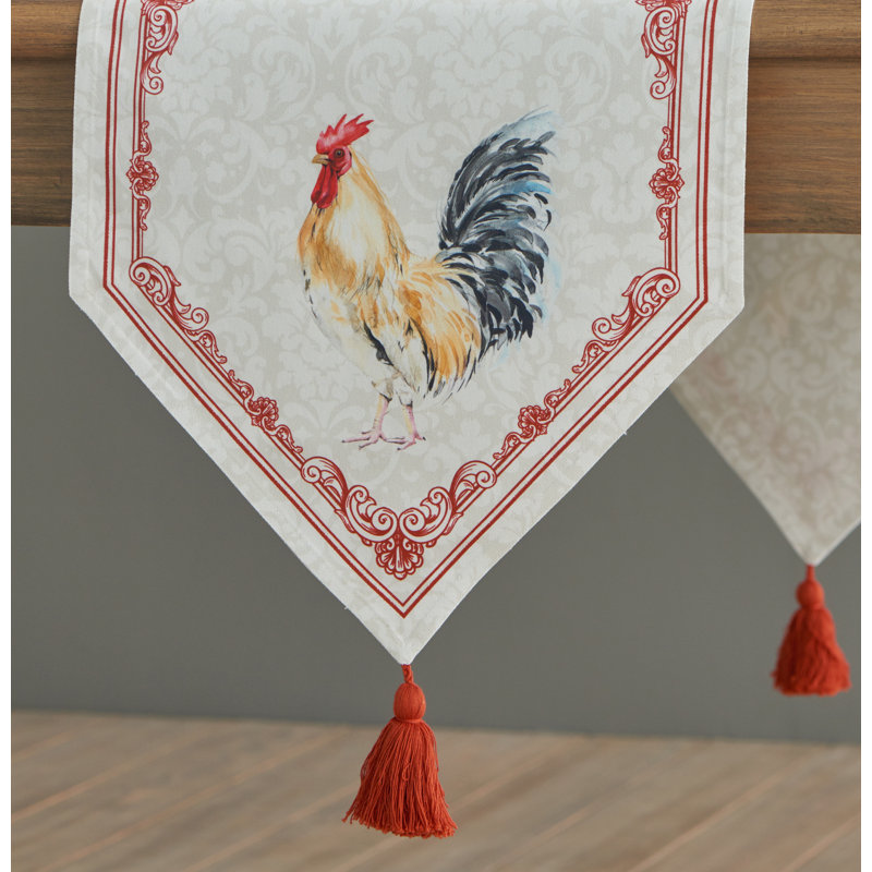 Maison d'Hermine  Campagne 100% Cotton Table Runner - Double Layer - 14.5" x 108", 108" L x 14.5" W